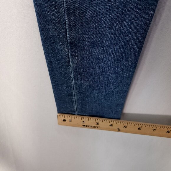 Free People Jeans Women's Size 30 Blue Denim Skinny Leg Stretch Shaping - Picture 11 of 13